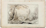 Thomas Cole - 无题，印度人涉水快速河