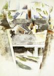Charles Demuth - 帆船和屋顶