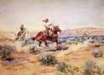 Charles Marion Russell - 拉拢狼