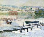 Ernest Lawson - 河在冬季