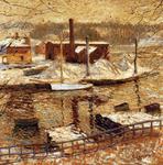 Ernest Lawson - 江景冬季