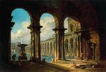 Hubert Robert - 作为公共浴场的古遗址