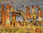 Maurice Brazil Prendergast - 驴骑士