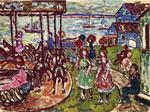Maurice Brazil Prendergast - 旋转木马轮