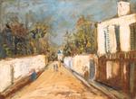 Maurice Utrillo - RUE蒙马特