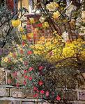 Stanley Spencer - 摇滚玫瑰。旧小屋。 Taplow