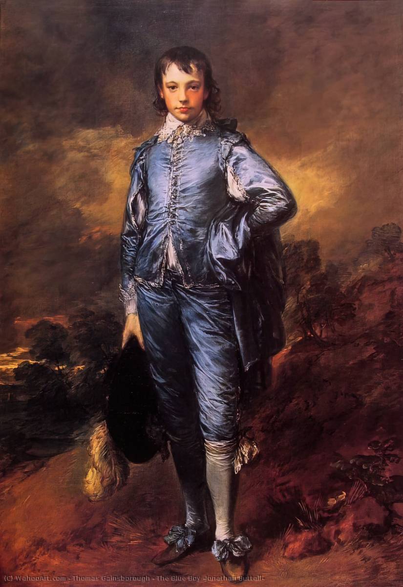 顺序艺术再现蓝色男孩乔纳森buttall通过thomasgainsborough17271788
