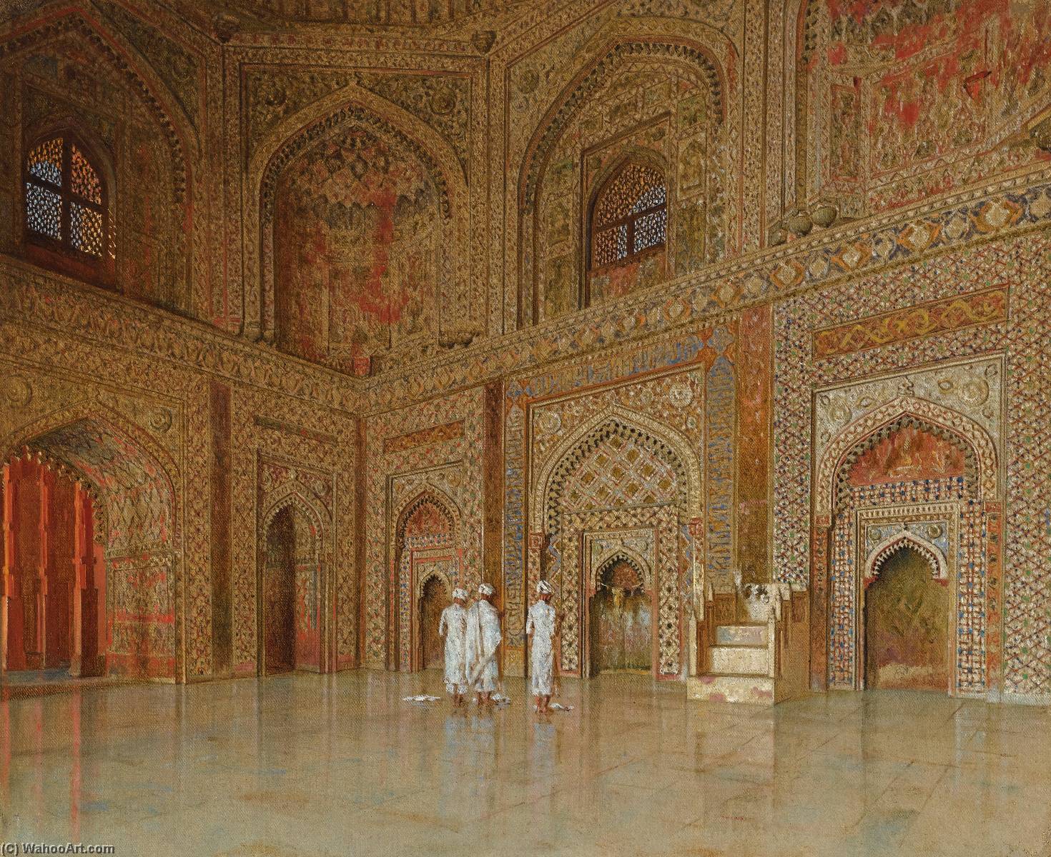 行政 清真寺 在 futtehpore sikri, 油画 通过 vasily vasilievich